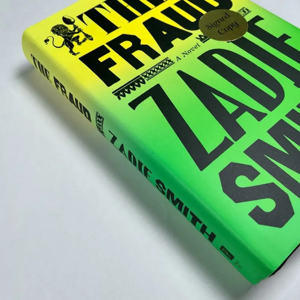 Signed‎ Zadie Smith The Fraud 1st Edition Hardcover Book 2023 Penguin Press